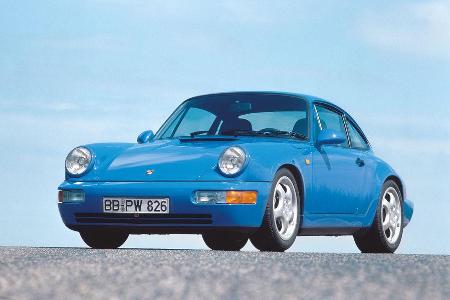 Porsche 964 Carrera RS, Heckansicht
