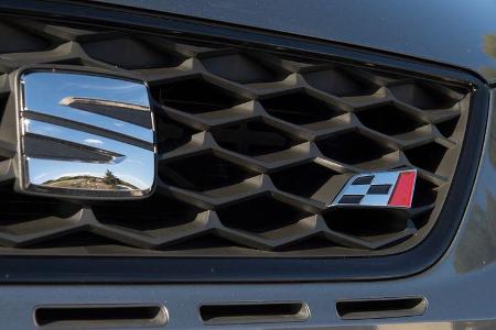 Seat Leon Cupra, Emblem, Kühlergrill
