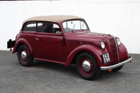 1937 Opel Kadett Cabriolet.