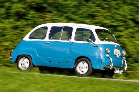 Fiat 600 Multipla, Seitenansicht