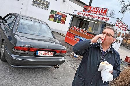 Mitsubishi Sigma 3.0 V6, Schrottplatz, Impression