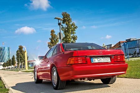 Mercerdes SL 500 (R129), Heckansicht