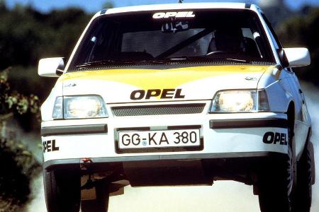 Opel Kadett GSi 16V, Frontansicht