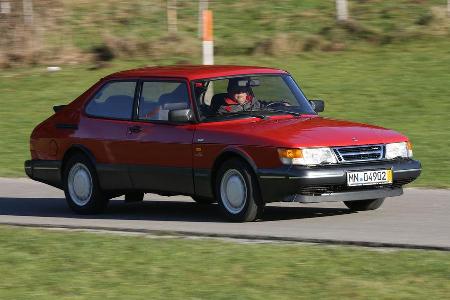 Saab 900 TURBO 16, Seitenansicht