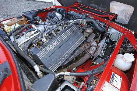 Saab 900 TURBO 16, Motor