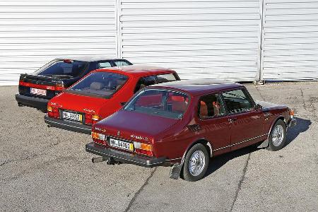 Saab 99, 900, 9000, Heckansicht