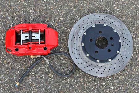 In letzter Instanz erhält der Audi eine größere Bremsanlage von Mov'it.