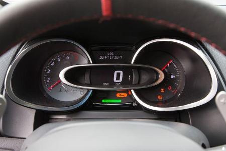 Renault Clio R.S. 220 Trophy, Anzeigeinstrumente
