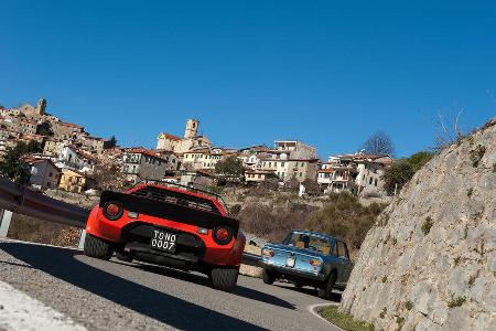 Lancia Stratos HF, Lancia Fulvia 1.3, Heckansicht