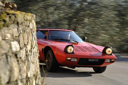 Lancia Stratos HF, Lancia Fulvia 1.3, Frontansicht