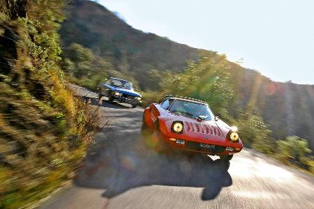 Lancia Stratos HF, Lancia Fulvia 1.3, Frontansicht