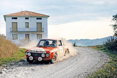 Rennszene, Lancia Fulvia 1.3,