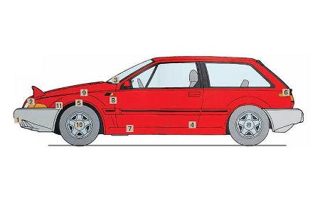 Nicht nur in Aussehen und Technik weicht der 480 vom gewohnten Volvo-Stil der 80er Jahre ab. Auch bei der Zuverlässigkeit gi...