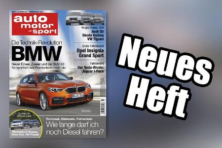 Neues Heft auto motor und sport, Ausgabe 7/2017, Vorschau, Preview