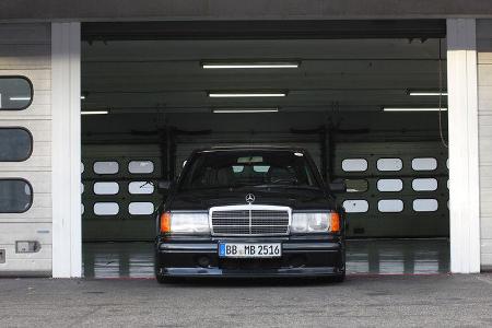 Mercedes 190 E 2.5-16 EVO II, Frontansicht, Scheinwerfer