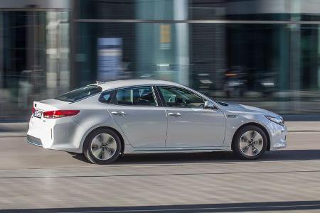 Kia Optima 2.0 GDI Plug-in, Seitenansicht