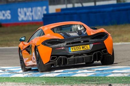 McLaren 570S, Heckansicht