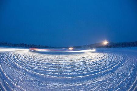 Nokian Tyres‘ Testgelände „White Hell“ Ivalo