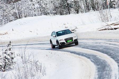 Nokian Tyres‘ Testgelände „White Hell“ Ivalo