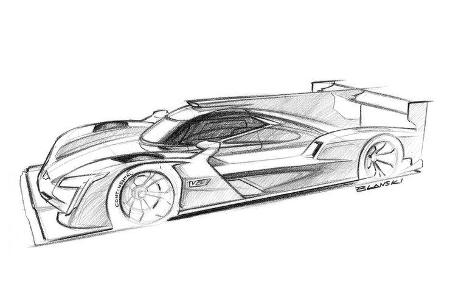 Cadillac DPi-V.R Rennwagen