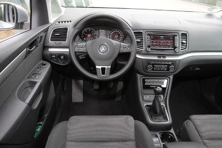 VW Sharan, Innenraum, Cockpit