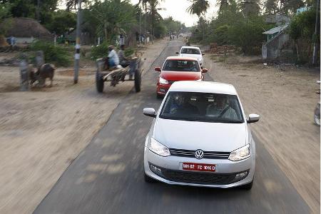 Indien-Testfahrt, VW Polo