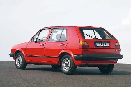 Diesel-Modelle des VW Golf II.