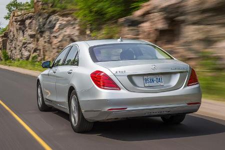 Mercedes S 300 Bluetec Hybrid, Heckansicht