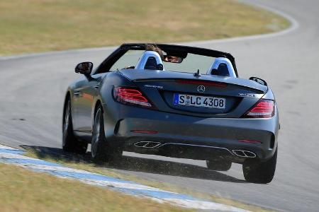 Mercedes-AMG SLC 43, Heckanasicht