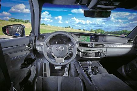 Lexus GS F, Cockpit