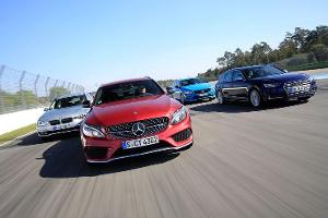 Sportkombis von Audi, BMW, Mercedes und Volvo