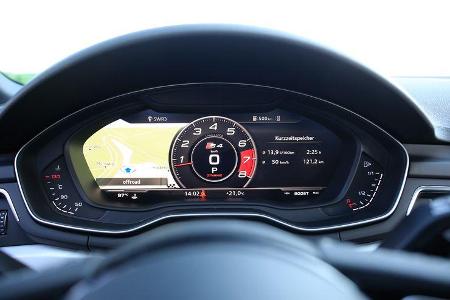 Audi S4 Avant 3.0 TFSI Quattro, Anzeigeinstrumente