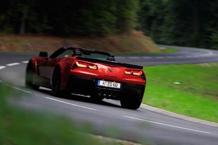Chevrolet Corvette Z06 Cabriolet, Heckansicht