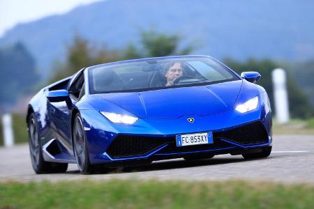 Lamborghini Huracán Spyder, Frontansicht