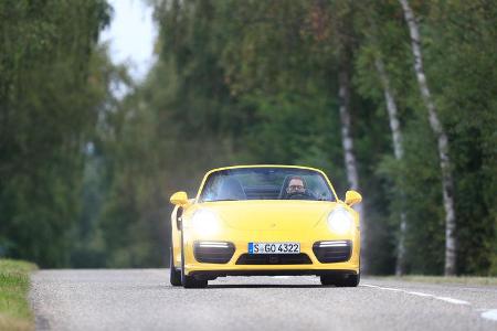 Porsche 911 Turbo S Cabriolet, Frontansicht