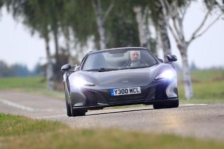 McLaren 650S Spider, Frontansicht
