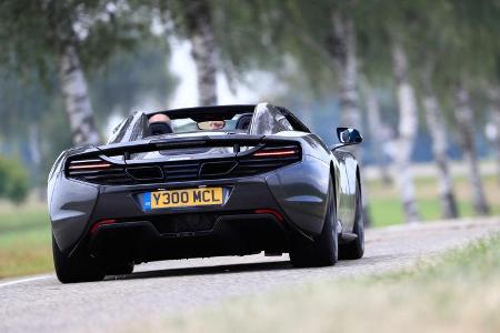 McLaren 650S Spider, Heckansicht