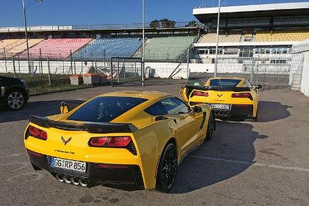 Chevrolet Corvette Z06, Heckansicht