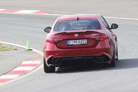 Alfa Romeo Giulia QV, Heckansicht