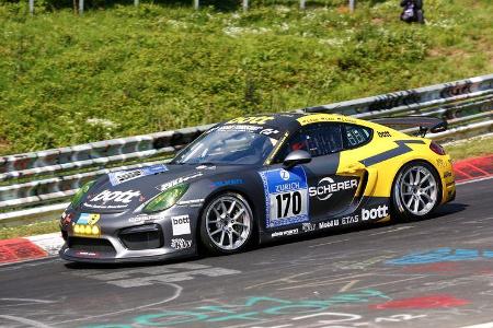 24h-Nürburgring - Nordschleife - Porsche Cayman GT4 - Manthey Racing - Klasse SP X - Startnummer #170