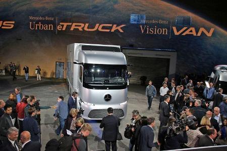 Nutzfahrzeug IAA Hannover 2016 – Weltpremiere Mercedes Urban e-Truck