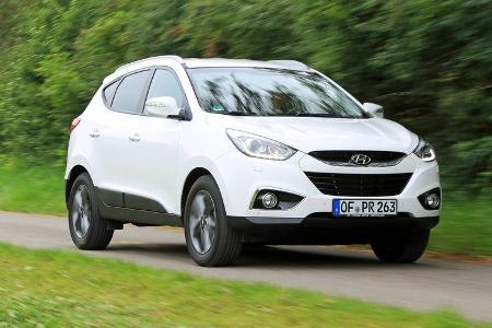 Hyundai ix35 2.0 CRDi 4WD, Frontansicht