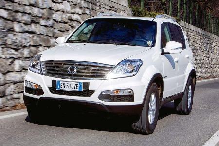 SsangYong Rexton, Frontansicht