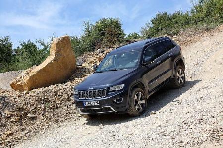 Jeep Grand Cherokee 3.0 CRD im Offroad-Test