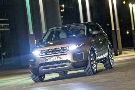 Range Rover Evoque TD4, Frontansicht