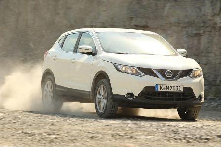 Nissan Qashqai 1.6 DCi 4X4, Frontansicht