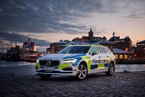 Volvo V90 macht Polizeikarriere