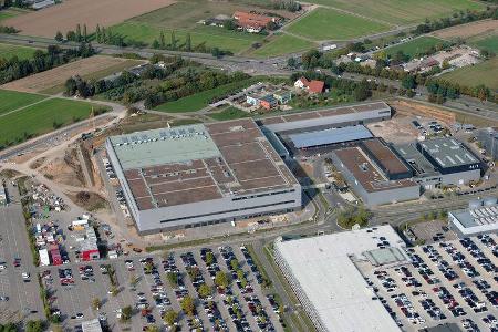 Technologiezentrum Fahrzeugsicherheit (TFS) Daimler, Crashtest