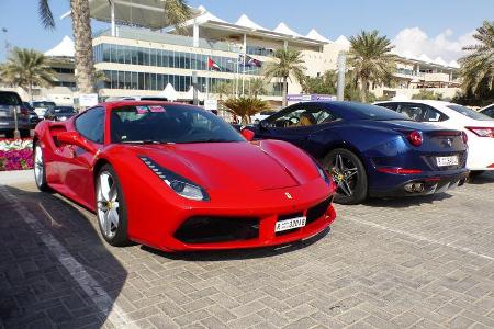 Ferrari 488 - GP Abu Dhabi - Carspotting 2015