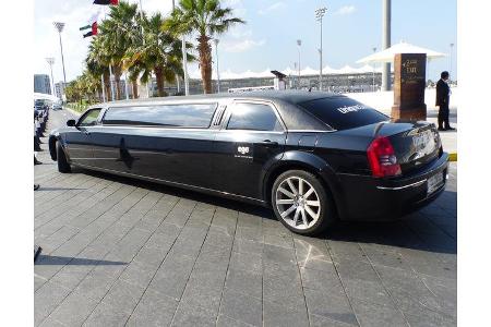 Stretch-Limousine - GP Abu Dhabi - Carspotting 2015